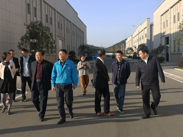 懷遠縣政協(xié)黨組書記、主席郭長富帶領該縣政協(xié)考察團一行來皖南電機考察